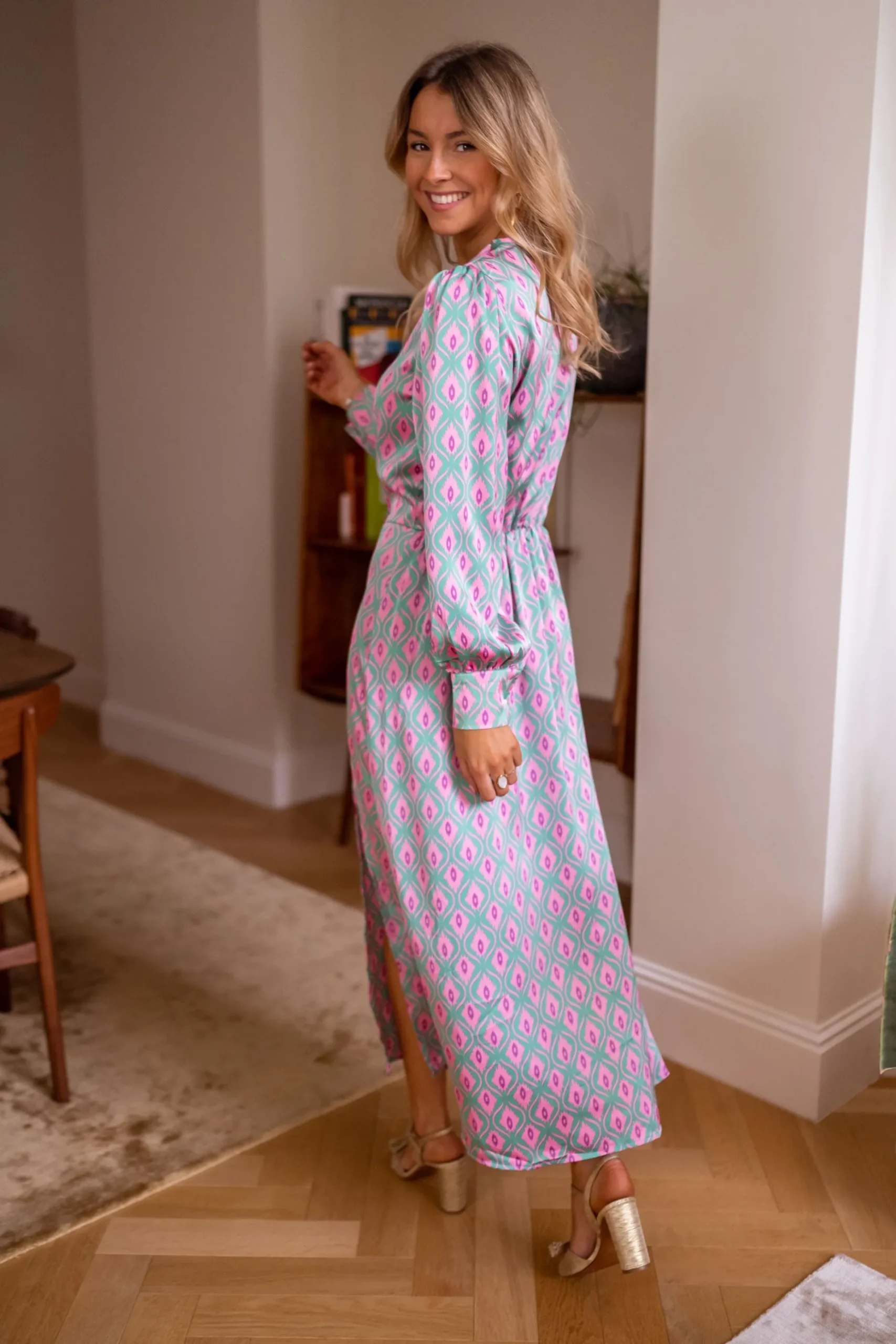 Hot Robe Siam longue - à motifsEasy Clothes Femme Robes