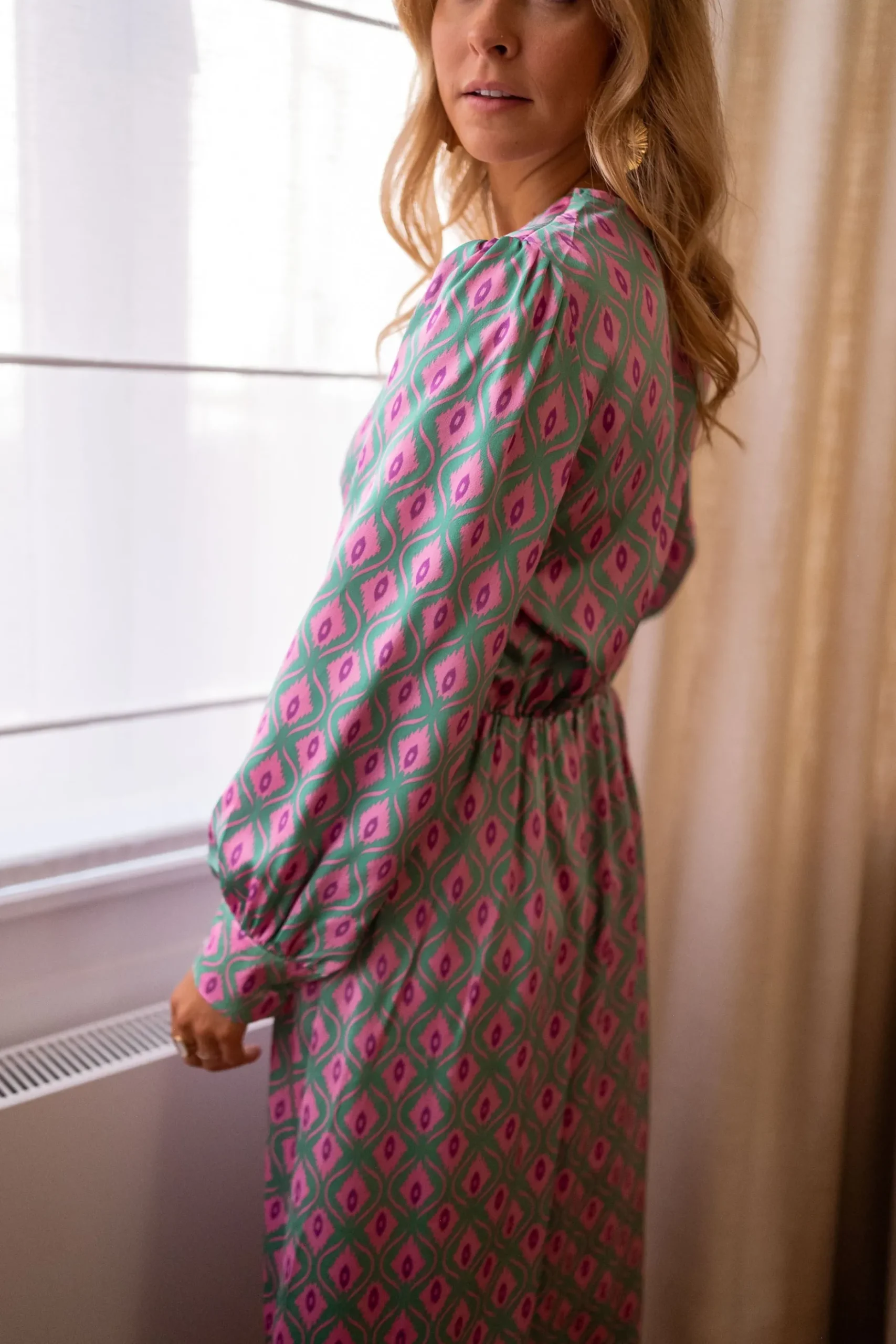 Hot Robe Siam longue - à motifsEasy Clothes Femme Robes