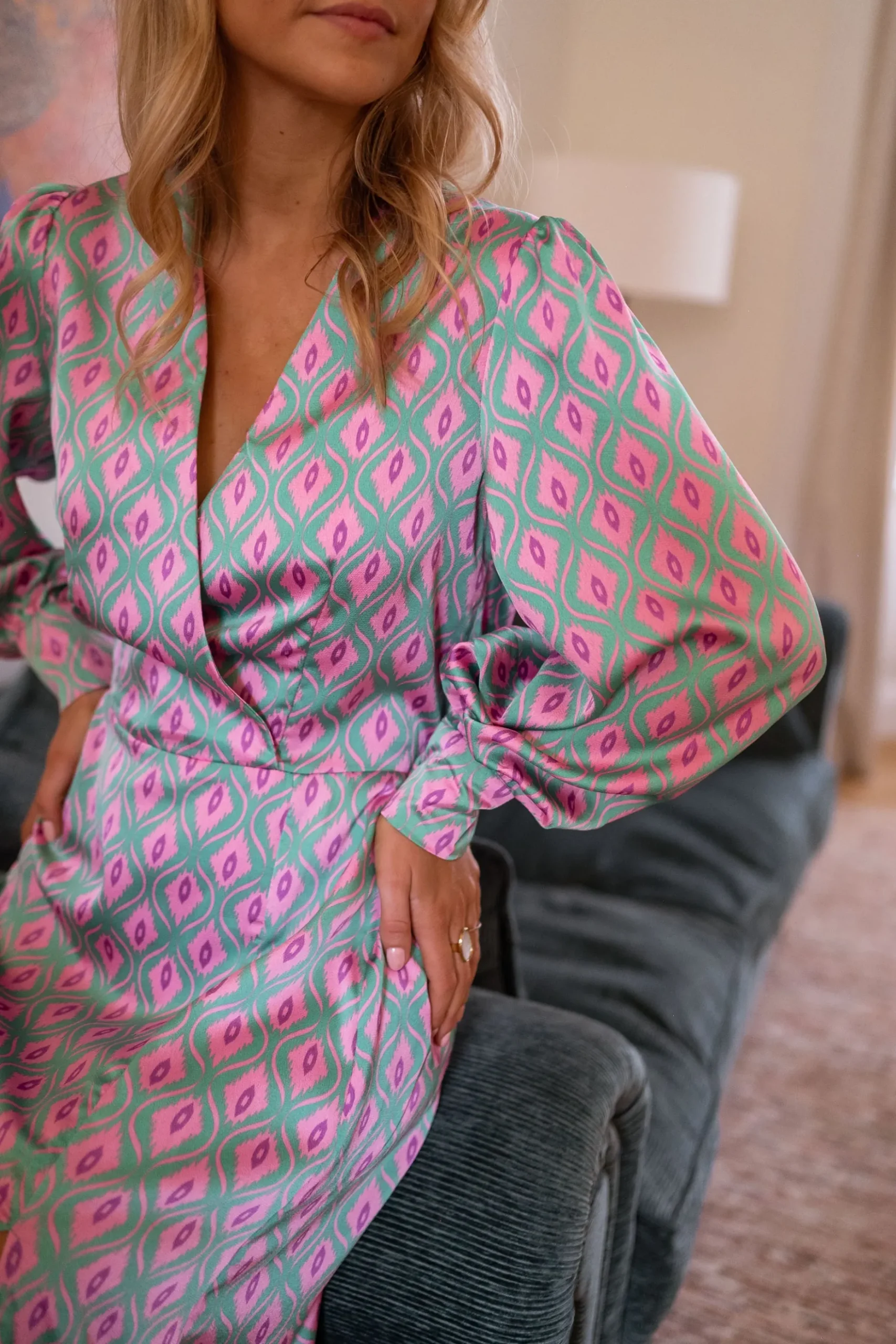 Hot Robe Siam longue - à motifsEasy Clothes Femme Robes