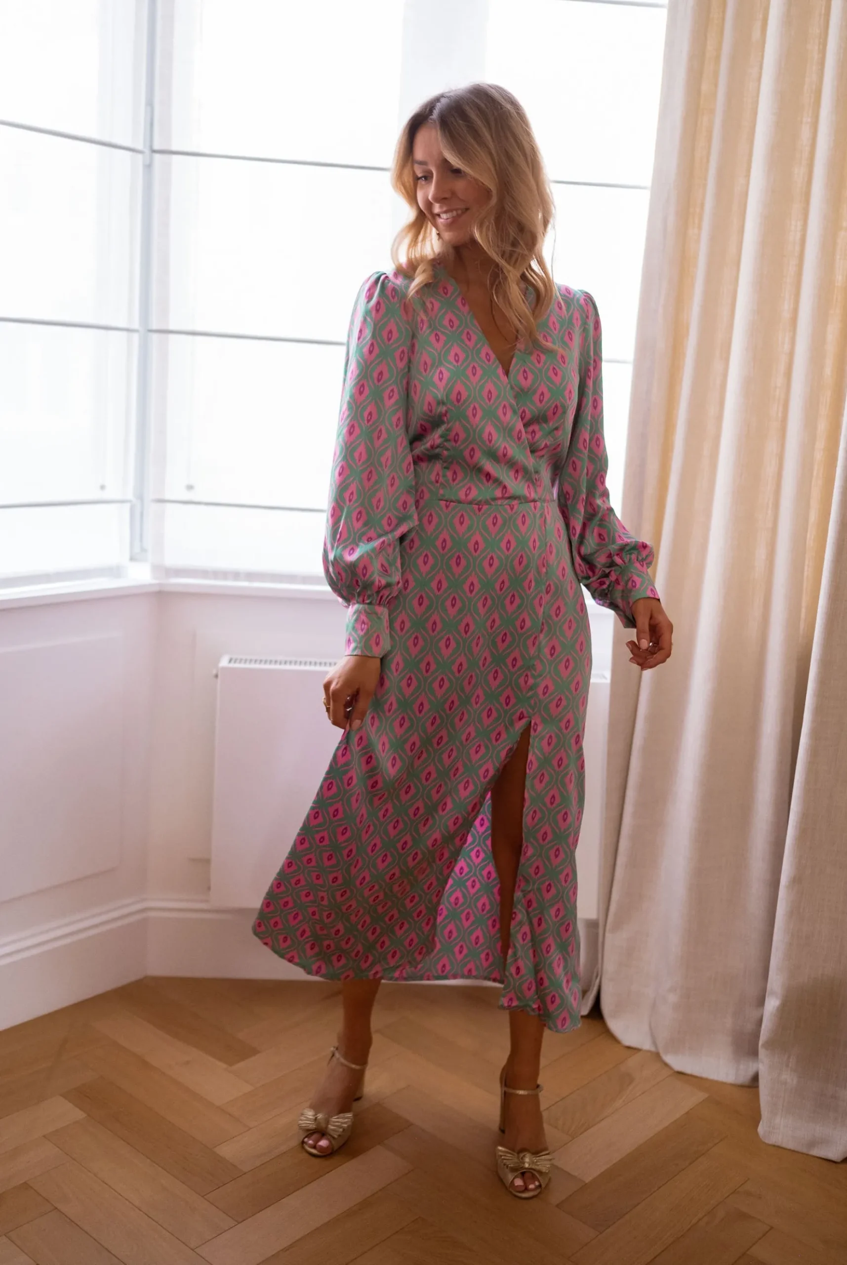 Hot Robe Siam longue - à motifsEasy Clothes Femme Robes