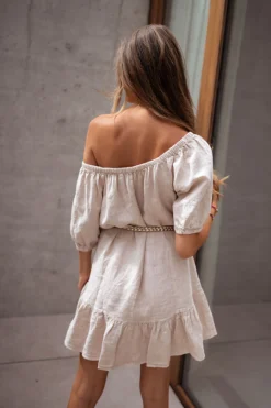 Cheap Robe Zora - beigeEasy Clothes Femme Robes