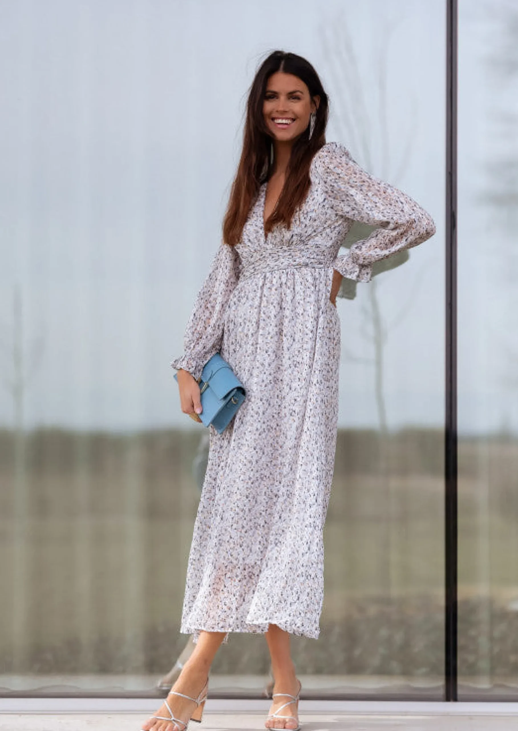 New Sac Jama Bleu | Effet clutch | Rectangulaire | Nos AccessoiresEasy Clothes Sacs & Pochettes