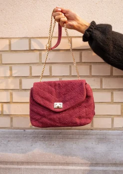 Outlet Sac Marie - Bordeaux - En Lin - Accessoires Easy Clothes Sacs & Pochettes