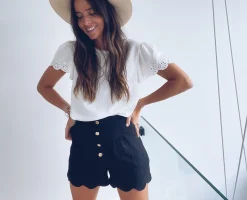 Fashion Short Christie - noirEasy Clothes Femme Jupes & Shorts