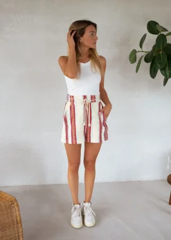 Best Sale Short Côme CREATION - écruEasy Clothes Femme Jupes & Shorts