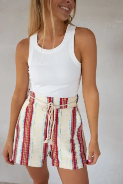 Best Sale Short Côme CREATION - écruEasy Clothes Femme Jupes & Shorts