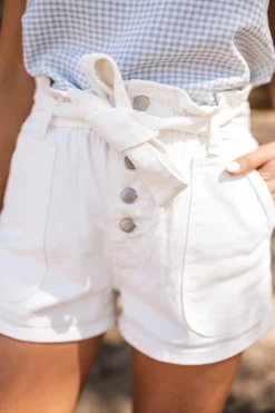 Hot Short Coline - écruEasy Clothes Femme Jupes & Shorts