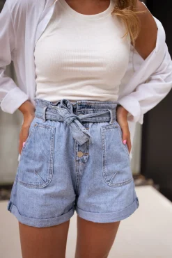 Outlet Short Dani - en jeansEasy Clothes Femme Jupes & Shorts