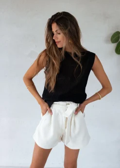 Online Short Gaspard - écruEasy Clothes Femme Jupes & Shorts