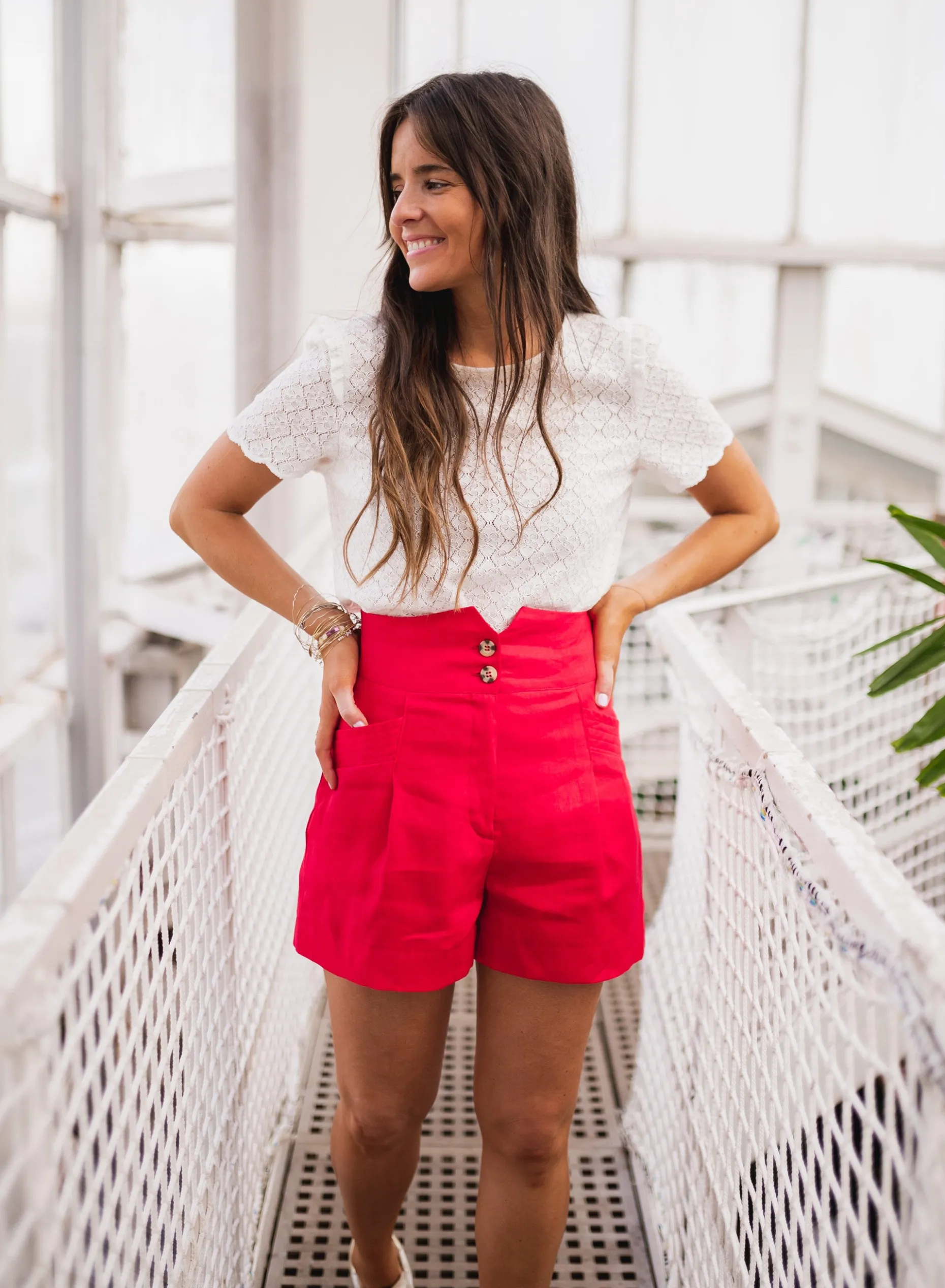 Cheap Short Rostie CREATION - rougeEasy Clothes Femme Jupes & Shorts