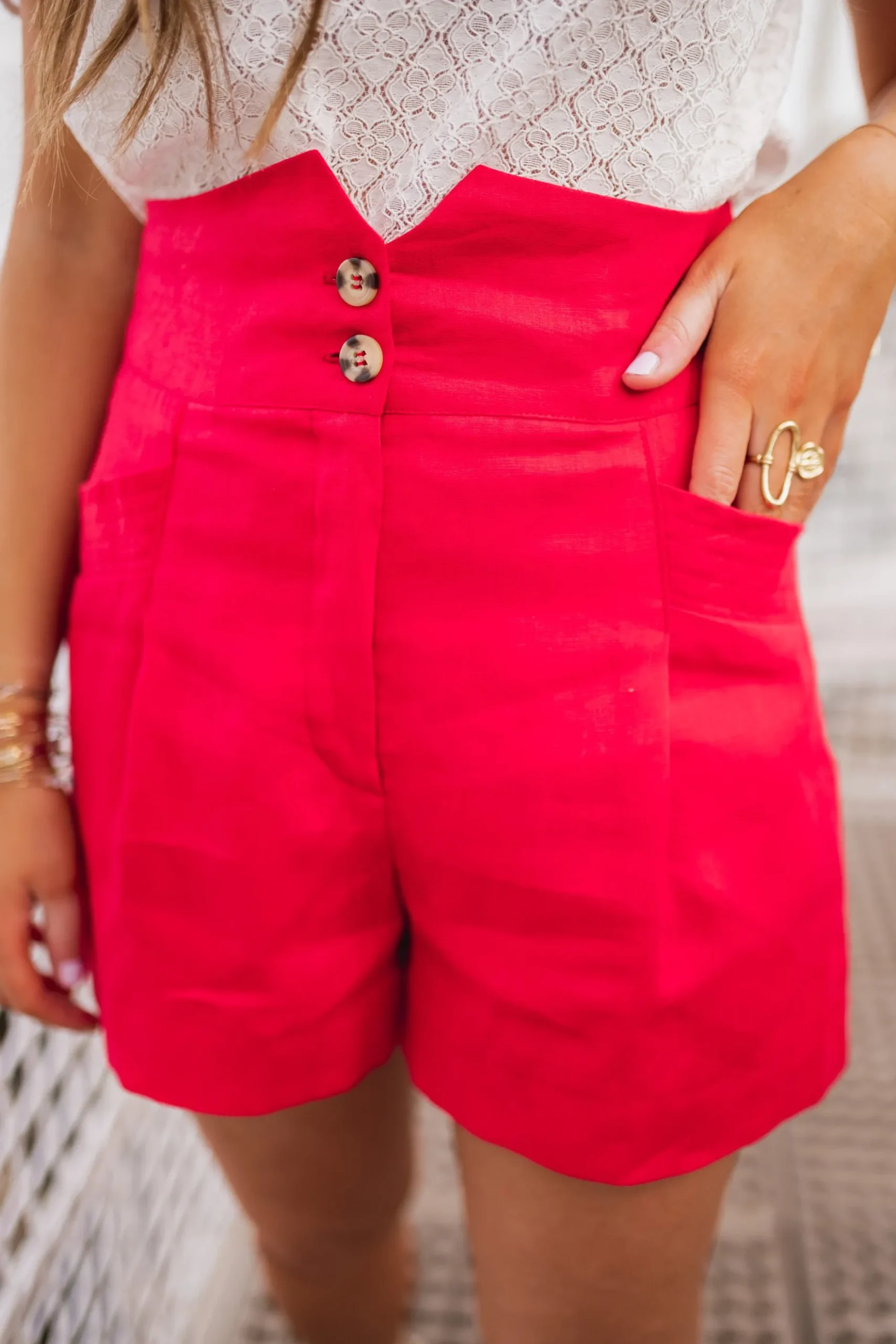 Cheap Short Rostie CREATION - rougeEasy Clothes Femme Jupes & Shorts