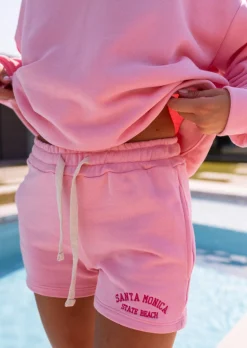 Best Sale Short Santa Monica rose | Short de jogging | Prêt-à-porter en ligne | Easy Clothes Femme Jupes & Shorts