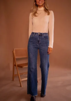 New Sous Pull Cathie - Ecru - Fin en CachemireEasy Clothes Femme Pulls & Gilets