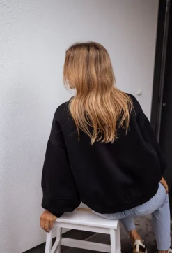 Store Sweat - Camélia - noirEasy Clothes Femme Pulls & Gilets