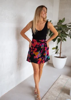 Hot Top Bella - noirEasy Clothes Femme Tops & T-shirts