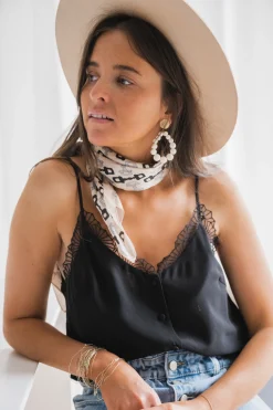 Flash Sale Top Corrina - noirEasy Clothes Femme Tops & T-shirts