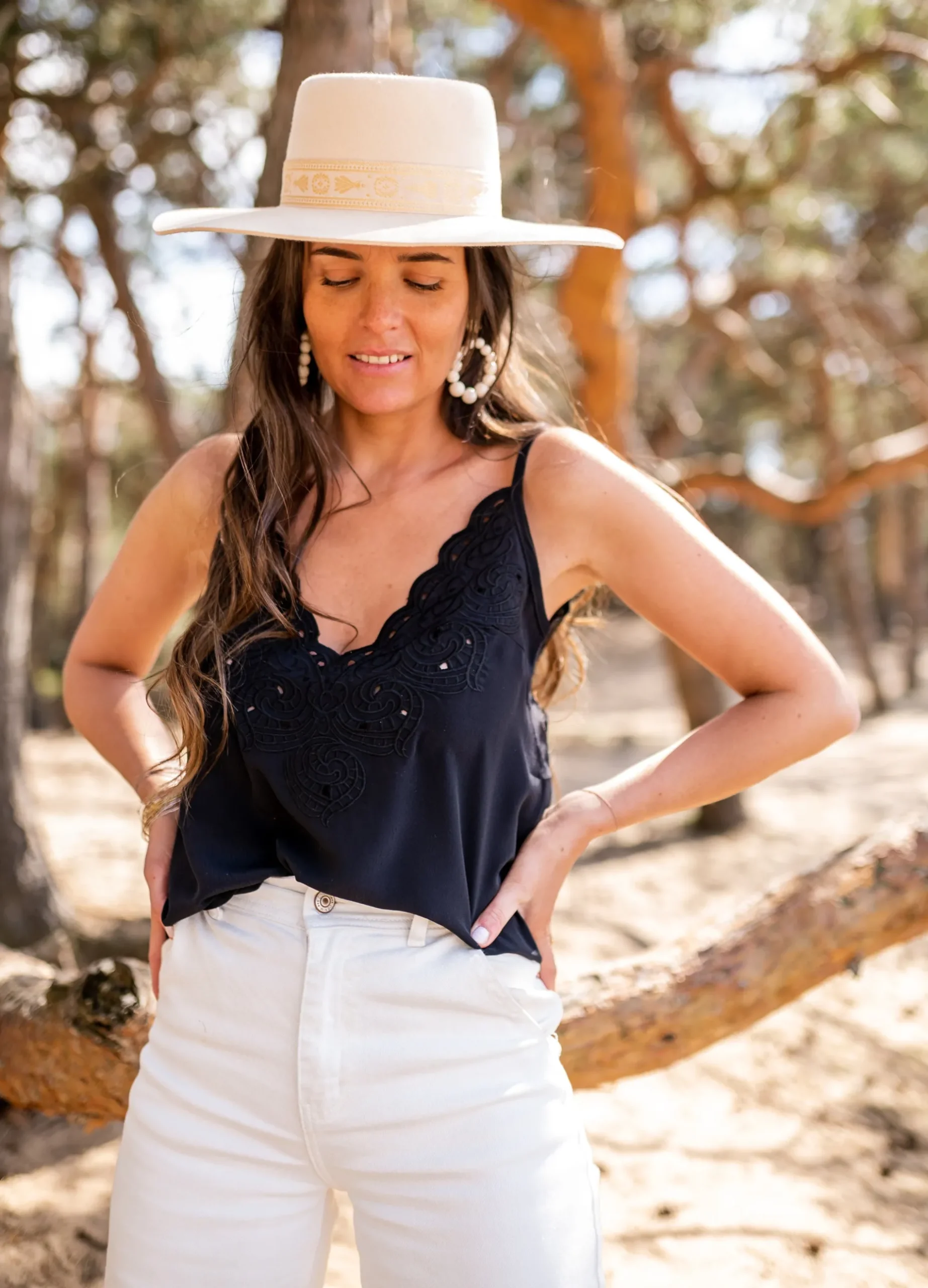 Shop Top Deborah - noirEasy Clothes Femme Tops & T-shirts