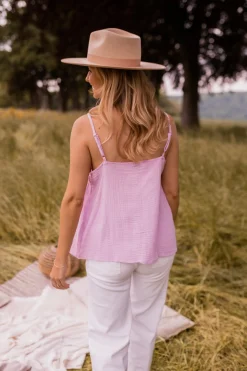 Sale Top Esmy - lilasEasy Clothes Femme Tops & T-shirts