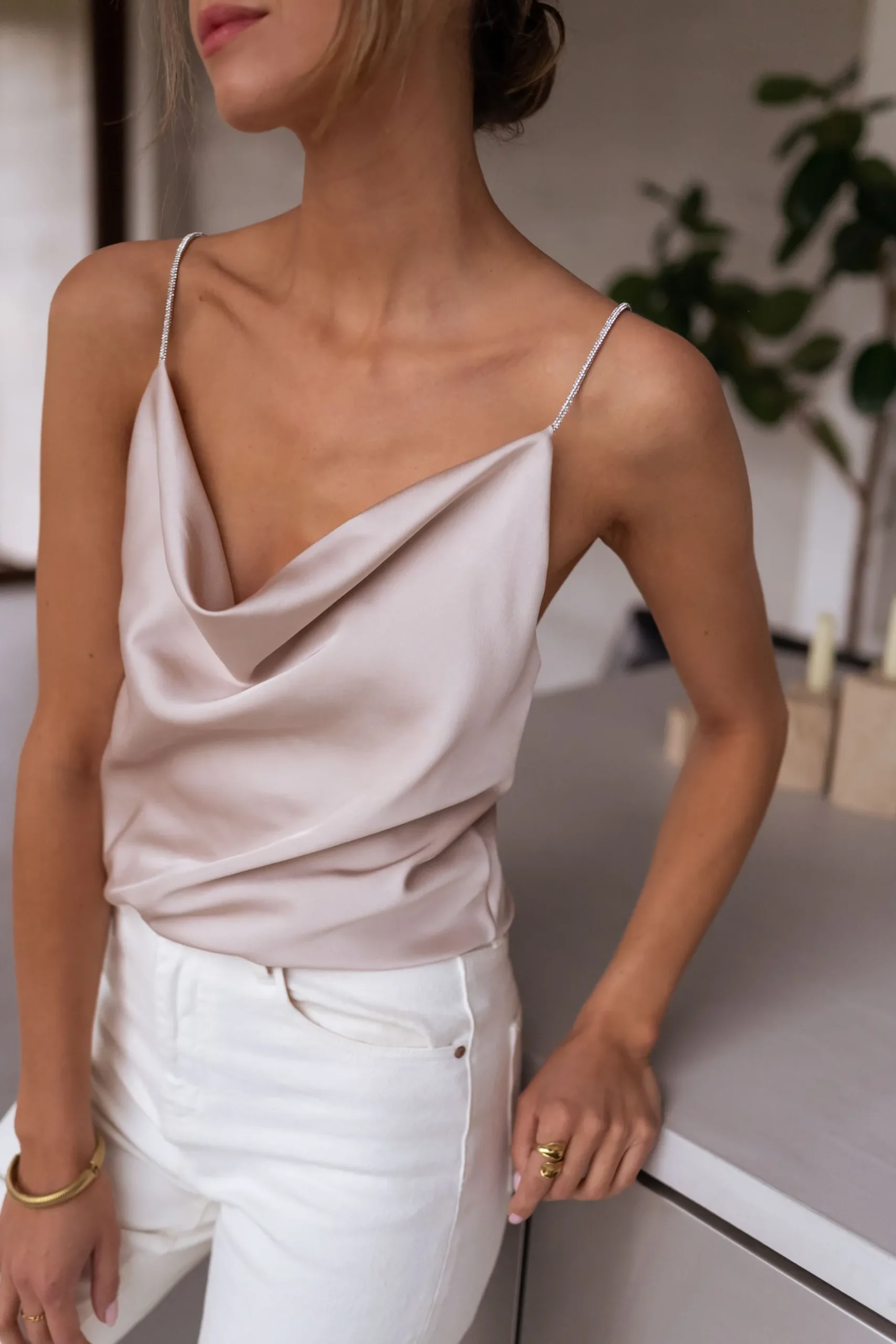 Discount Top Fyna - beigeEasy Clothes Femme Tops & T-shirts