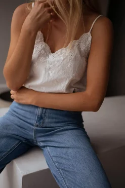 Sale Top Kimi - blancEasy Clothes Femme Tops & T-shirts