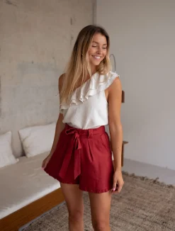 Best Sale Top Maly - beigeEasy Clothes Femme Tops & T-shirts