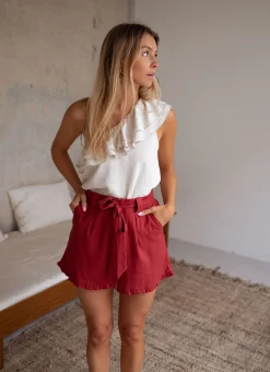 Best Sale Top Maly - beigeEasy Clothes Femme Tops & T-shirts