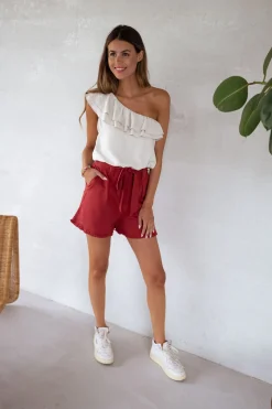 Best Sale Top Maly - beigeEasy Clothes Femme Tops & T-shirts