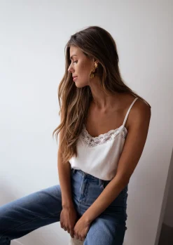 Online Top Selena - blancEasy Clothes Femme Tops & T-shirts