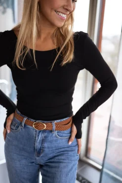 Online T-shirt Bertila - NoirEasy Clothes Femme Tops & T-shirts