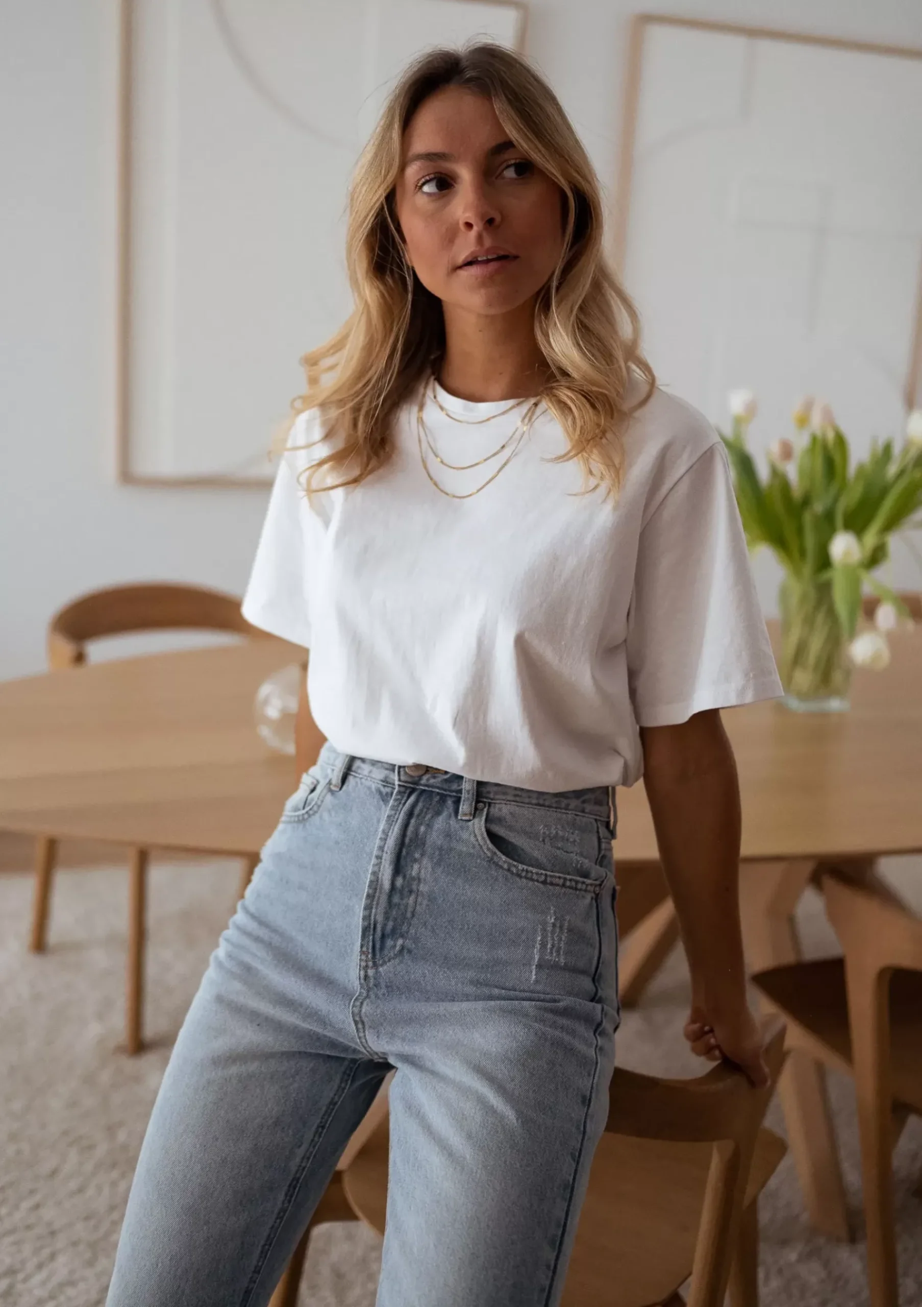 Best Sale T-shirt Jane - blancEasy Clothes Femme Tops & T-shirts