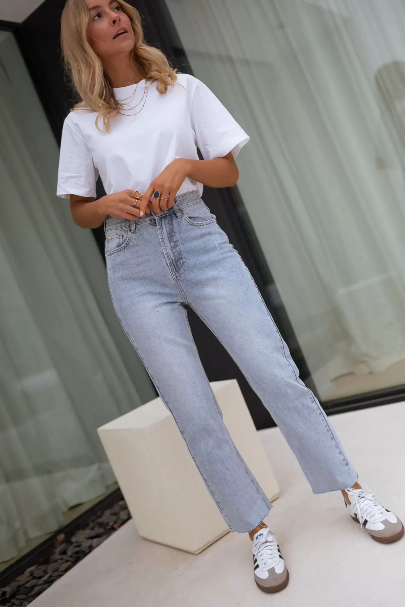 Best Sale T-shirt Jane - blancEasy Clothes Femme Tops & T-shirts