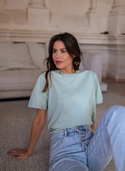 Cheap T-shirt Jane - vert d’eauEasy Clothes Femme Tops & T-shirts