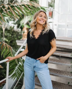 Best T-shirt Soho - noirEasy Clothes Femme Tops & T-shirts