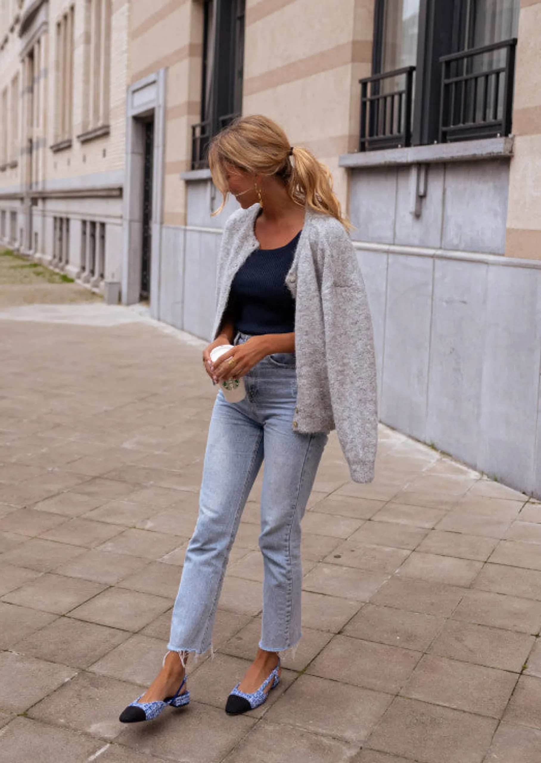 Clearance T-shirt Tonio Moulant - Bleu Marine - Made In ItalyEasy Clothes Femme Tops & T-shirts