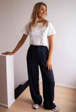 Shop T-shirt-Cosmos-blancEasy Clothes Femme Tops & T-shirts